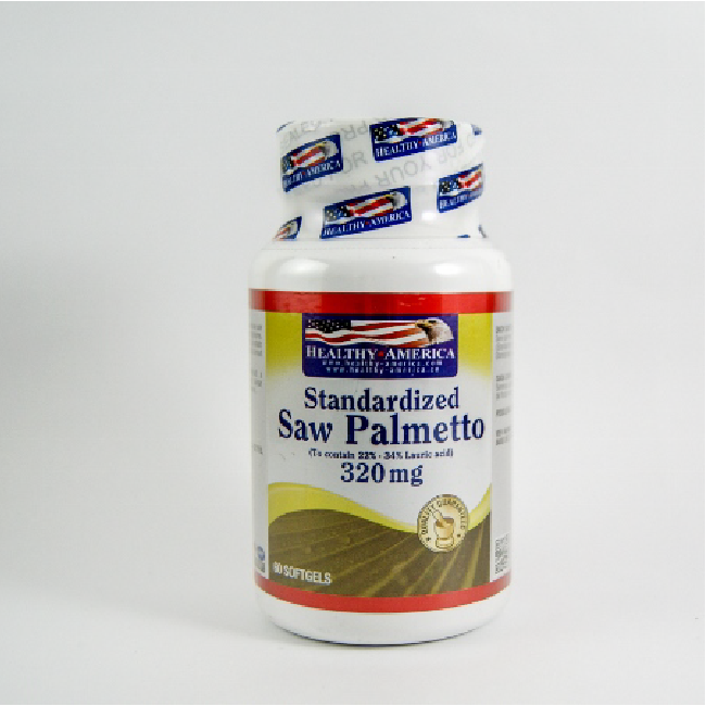 SAW PALMETTO 320 MG X 60 PERLAS HEALTHY AMERICA