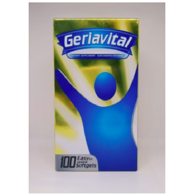 GERIAVITAL X 100 PERLAS HEALTHY AMERICA