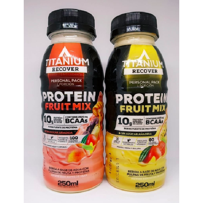 PROTEIN FRUIT MIX X 250 ML PORCIÓN TITANIUM