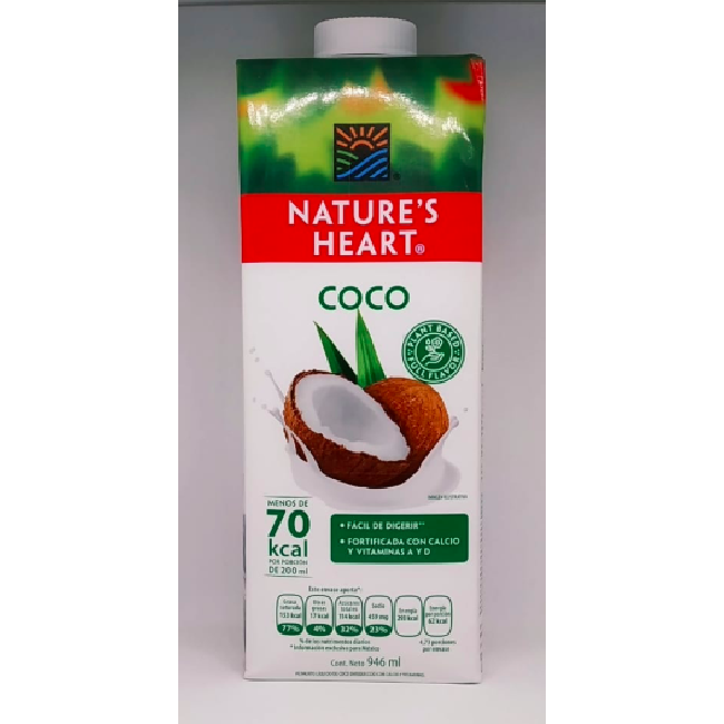 NATURE’S HEART COCO X 946 ML