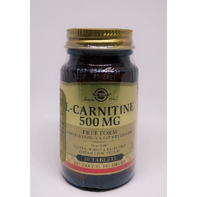 L-CARNITINE X 500 MG SOLGAR