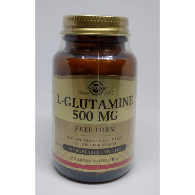 L-GLUTAMINE 500 MG SOLGAR