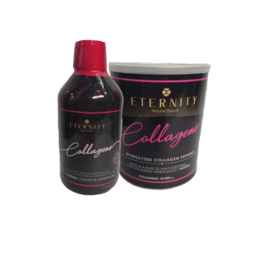 COMBO – COLÁGENOS ETERNITY POLVO Y LÍQUIDO