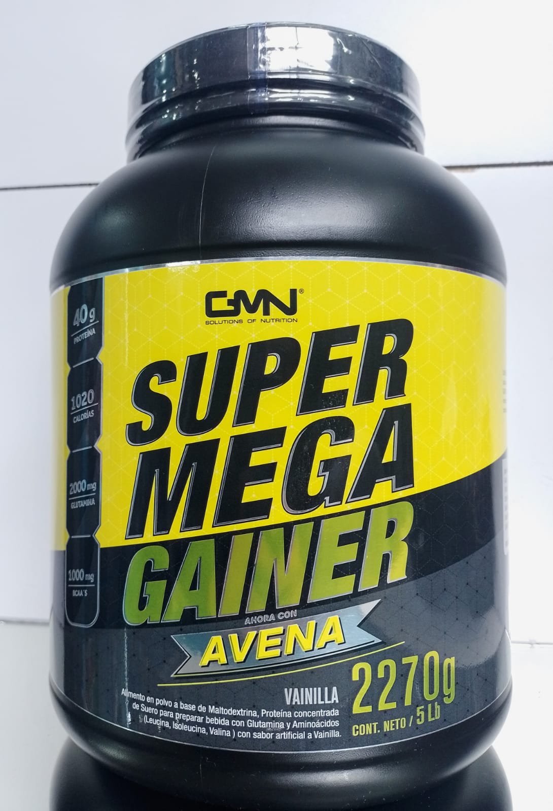 Super Mega Gainer Avena – 5 Lb