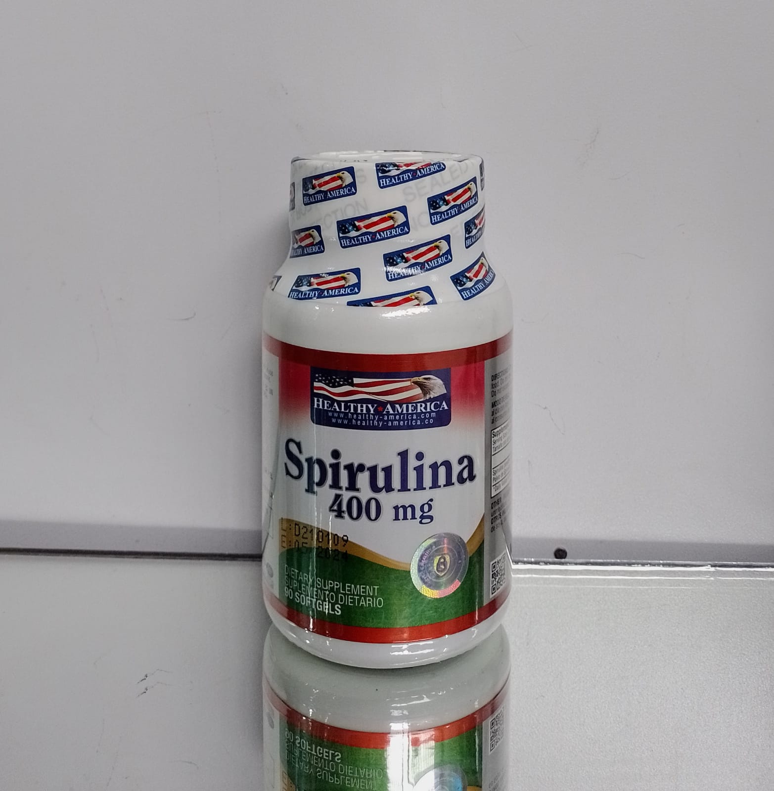 Spirulina – 400mg – Healthy América